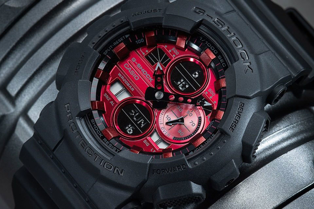 Японские наручные часы Casio G-SHOCK GA-140AR-1AER