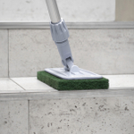 Губка-пад зеленая, средней жесткости, нейлон, 25*12*2см HQ Profiline