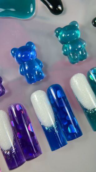 Моделирующий гель Galaxy Glass gel №07, 20г