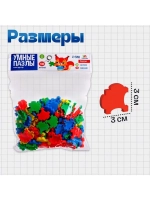 Конструктор обучающий «Умные пазлы», 138 деталей, набор карт