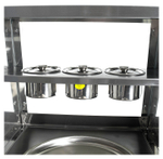 Фризер для жареного мороженого Foodatlas KCB-1Y (контейнеры, световой короб)