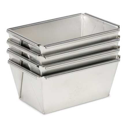 Набор мини-форм для выпечки из 4 штук Patisse Basic 9х6х4.5 см