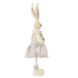 GAEM Игрушка набивная "Заяц/Зайка", L11 W10 H43 см, 2в.