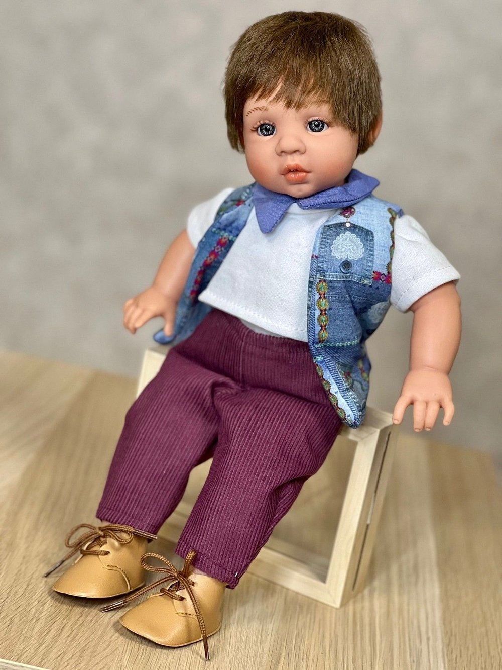 Кукла LAMAGIK мягконабивная  38см Gestito (12033)