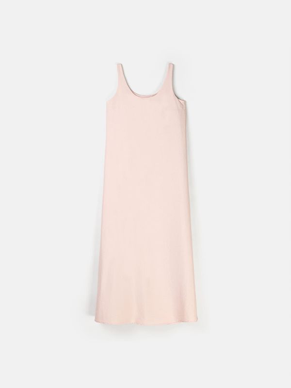 Платье из жатого хлопка 