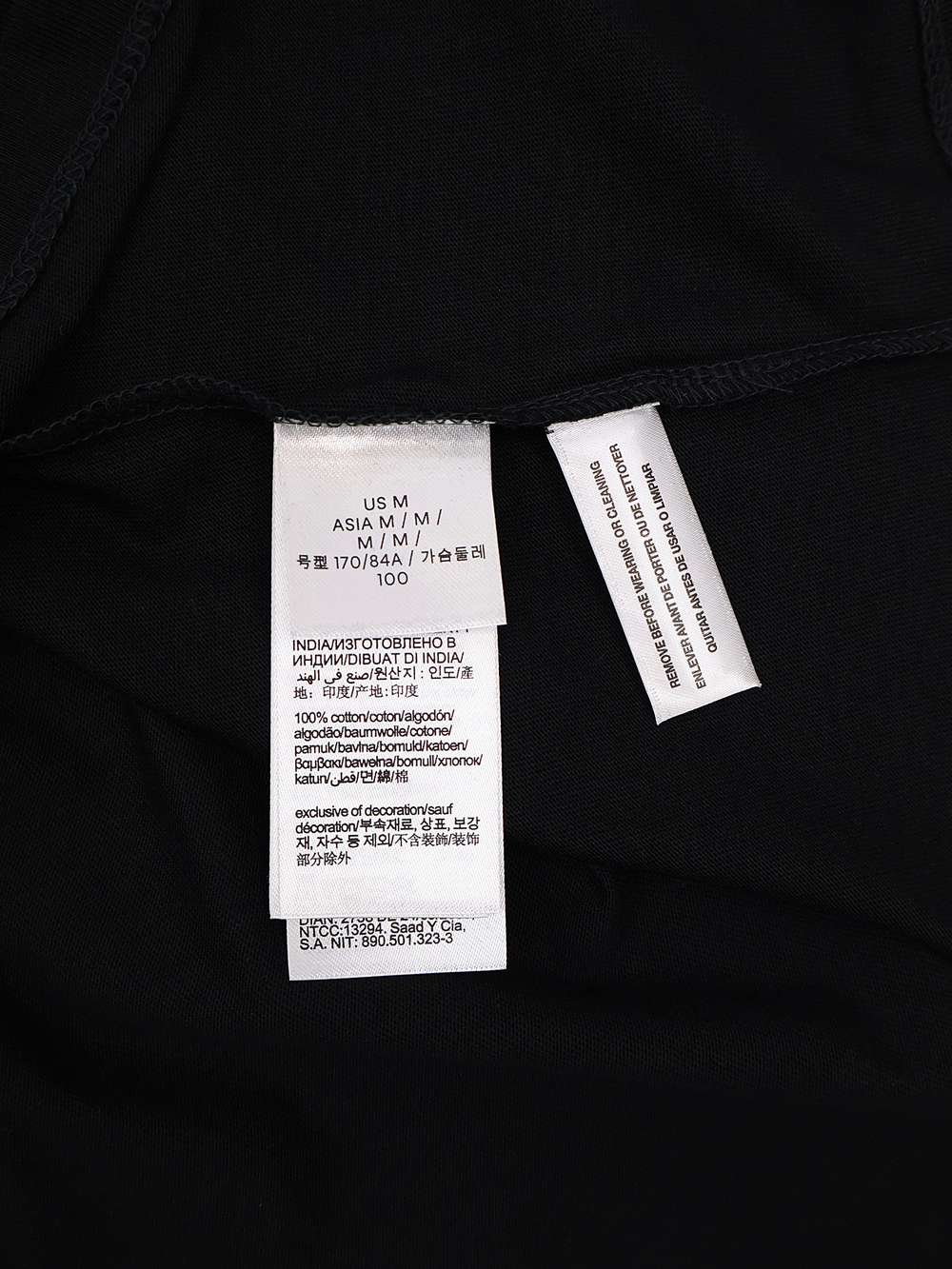 Футболка Calvin Klein Jeans Monogram Logo Black Beauty