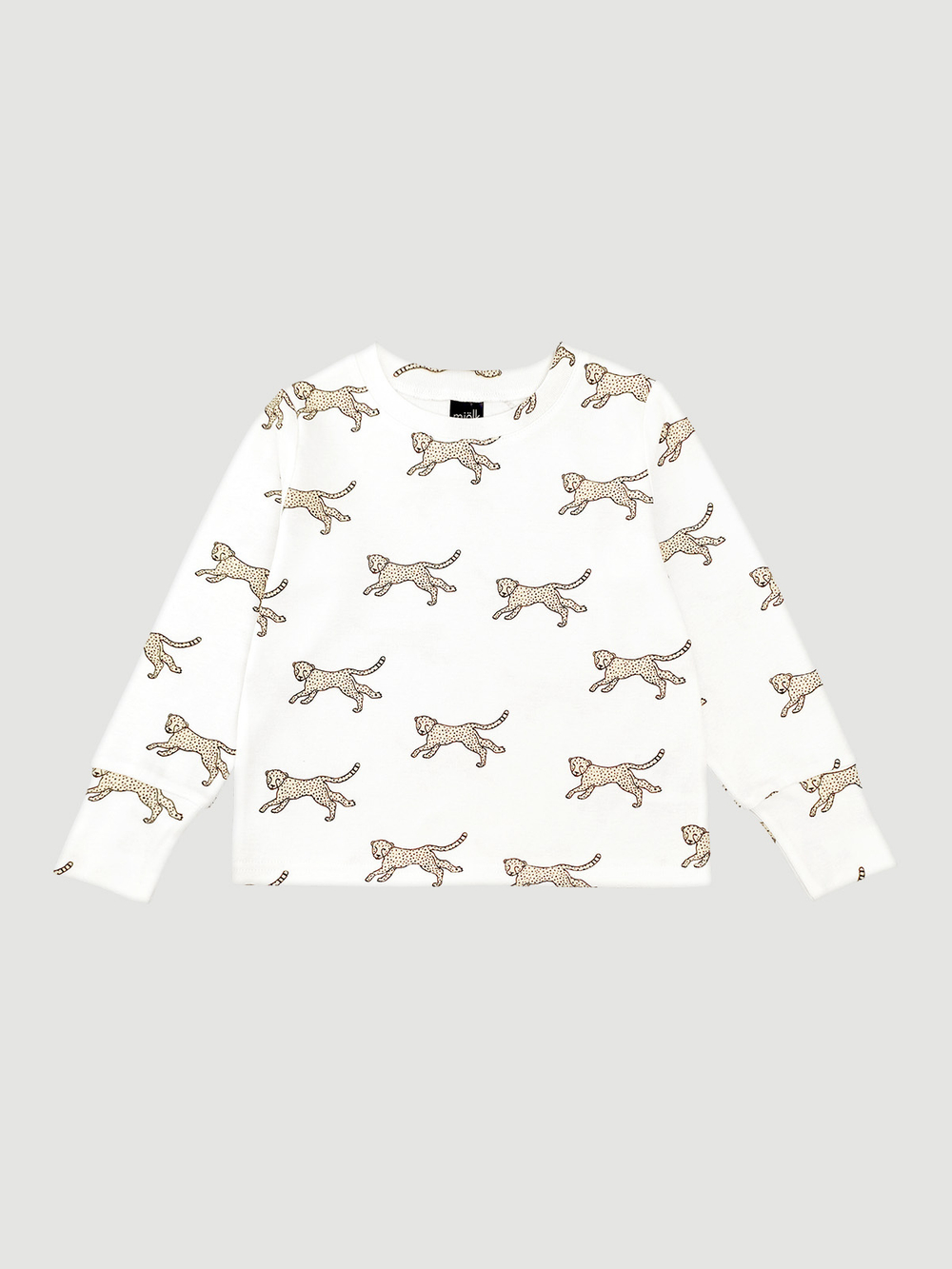 Пижама Mjölk Гепарды, на манжетах, уценка