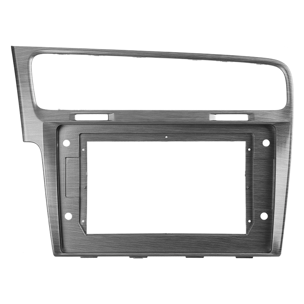Переходная рамка для Volkswagen Golf 7 MK7 2013-2019 (серый) 10.2&quot;