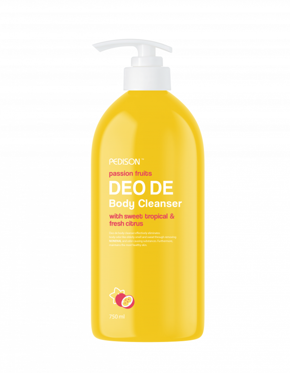 [Pedison] Гель для душа ФРУКТЫ DEO DE Body Cleanser Passion Fruits, 750мл