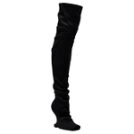 RICK OWENS/RO Over the knee Boots Women"s Black
