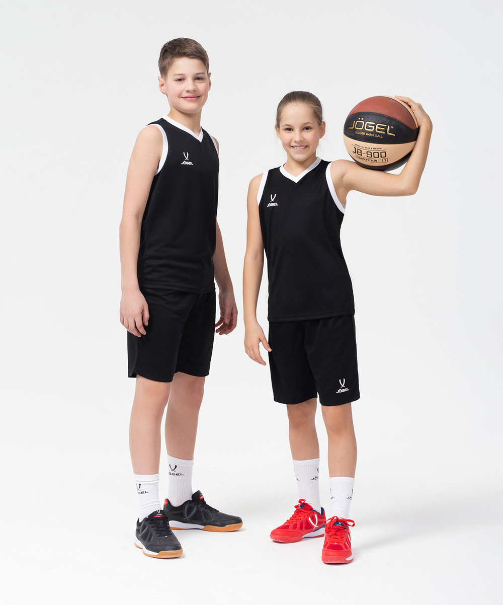 Шорты баскетбольные Camp Basic, черный, детский