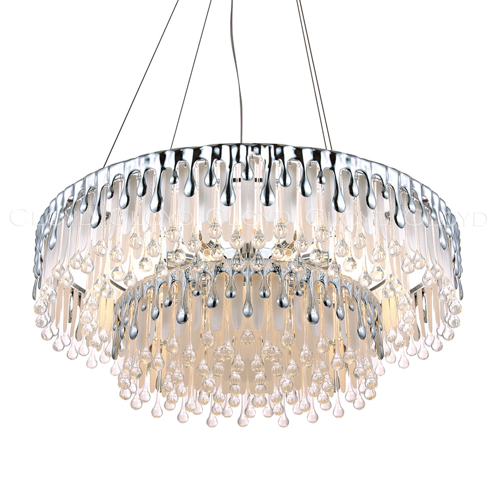 Люстра Cloyd CAPULETTI C18 / Ø79 см - хром (арт.11298)