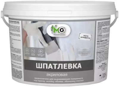 Шпатлевка акриловая выравнивающая 3,6кг MG