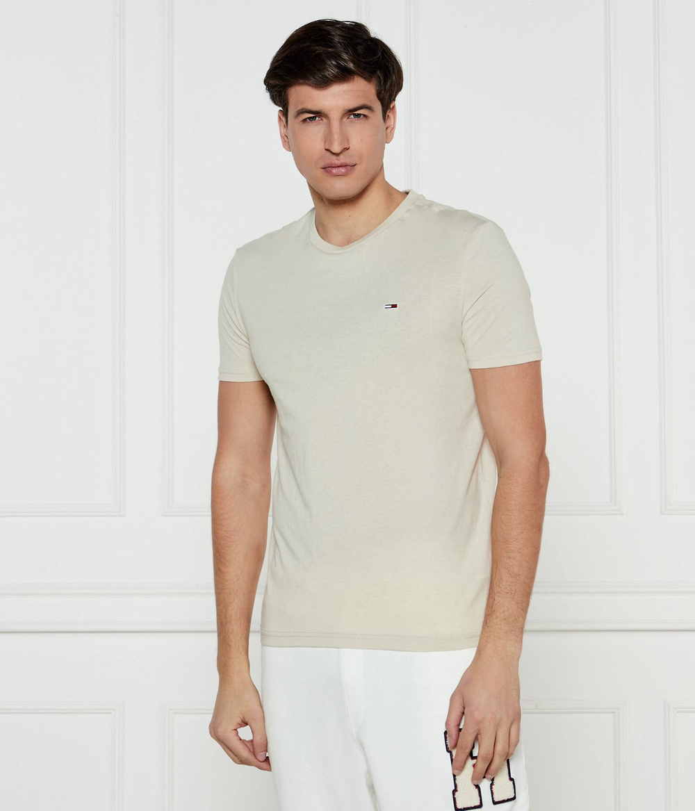 Футболка Tommy Jeans - бежевый(DM0DM20363)