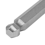 Набор ключей имбусовых, HEX, 2-12 мм, CrV, 9 шт., удлиненные, с шаром Denzel