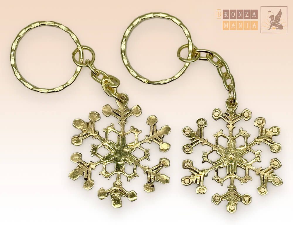 брелок Снежинка