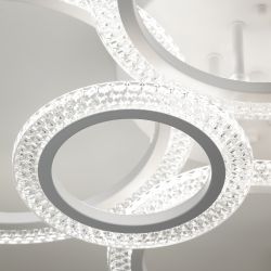 Светильник потолочный светодиодный Rivoli   6107-109 132 Вт LED 2800К - 6200К модерн с пультом