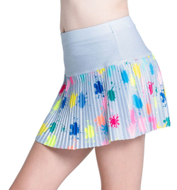 Детская теннисная юбка Lucky in Love Smash That! Pleated - multicolor