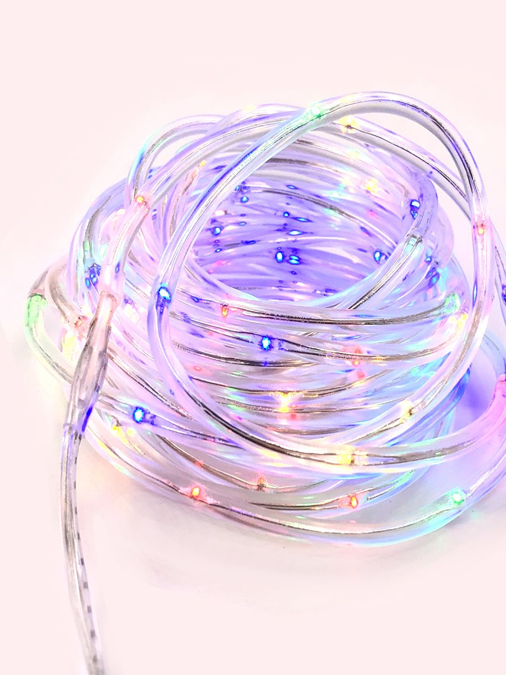Гирлянда светодиодная с гол. наконеч."ФЕЙЕРВЕРК", 5 мм., 500 LED, хол. бел., 5м, 8 реж. MAG-G083-500