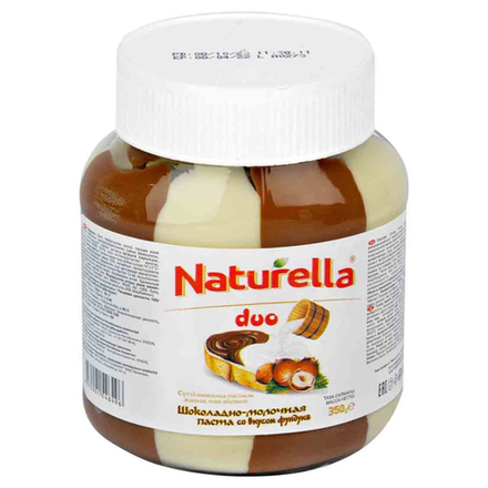 Паста шоколадно-молочная Naturella с ароматом фундука 350 гр