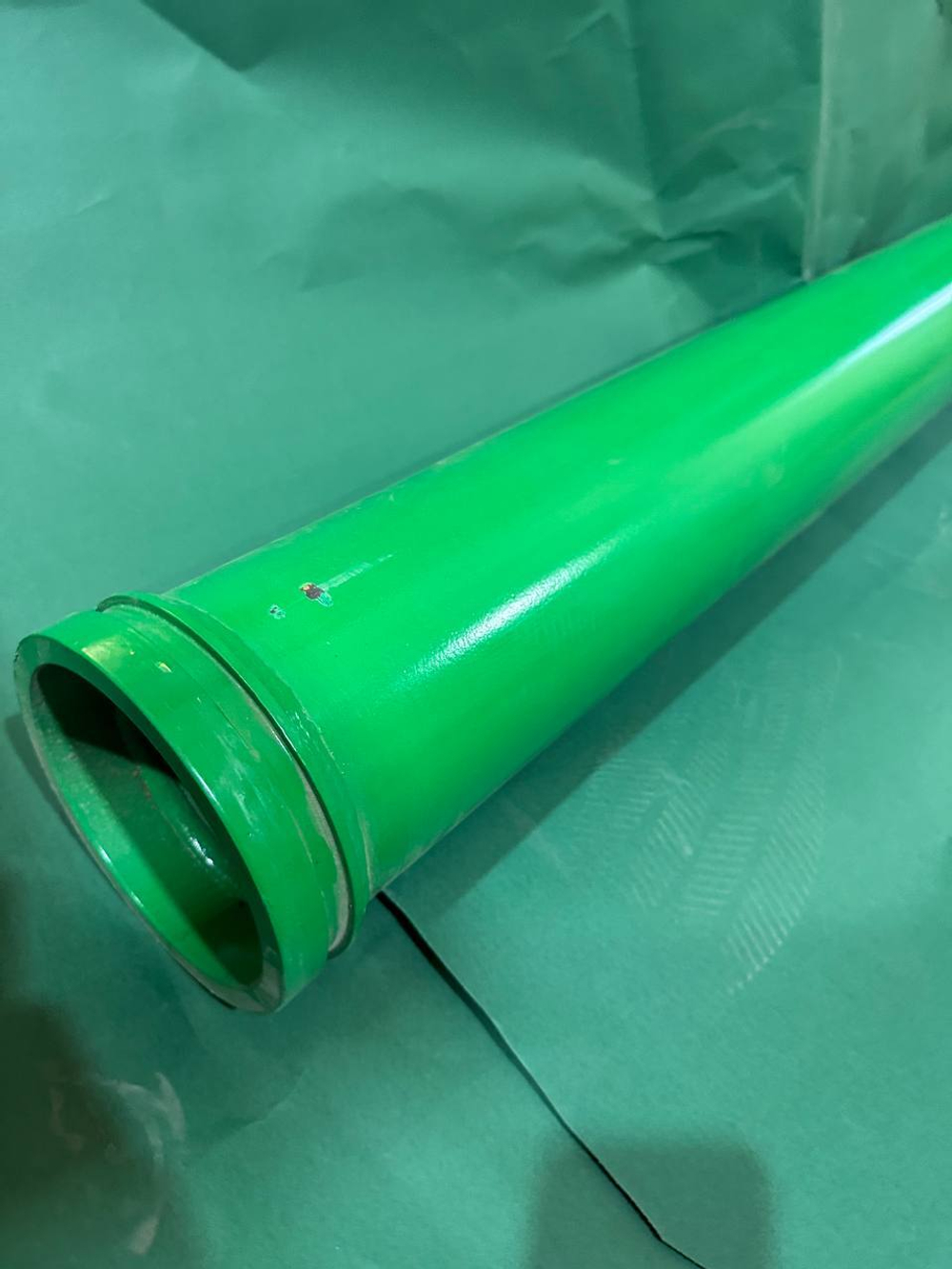 Бетоновод DN125 (148 мм) / L3000 (стенка 5 мм) бесшовный / Корея (Зеленый)