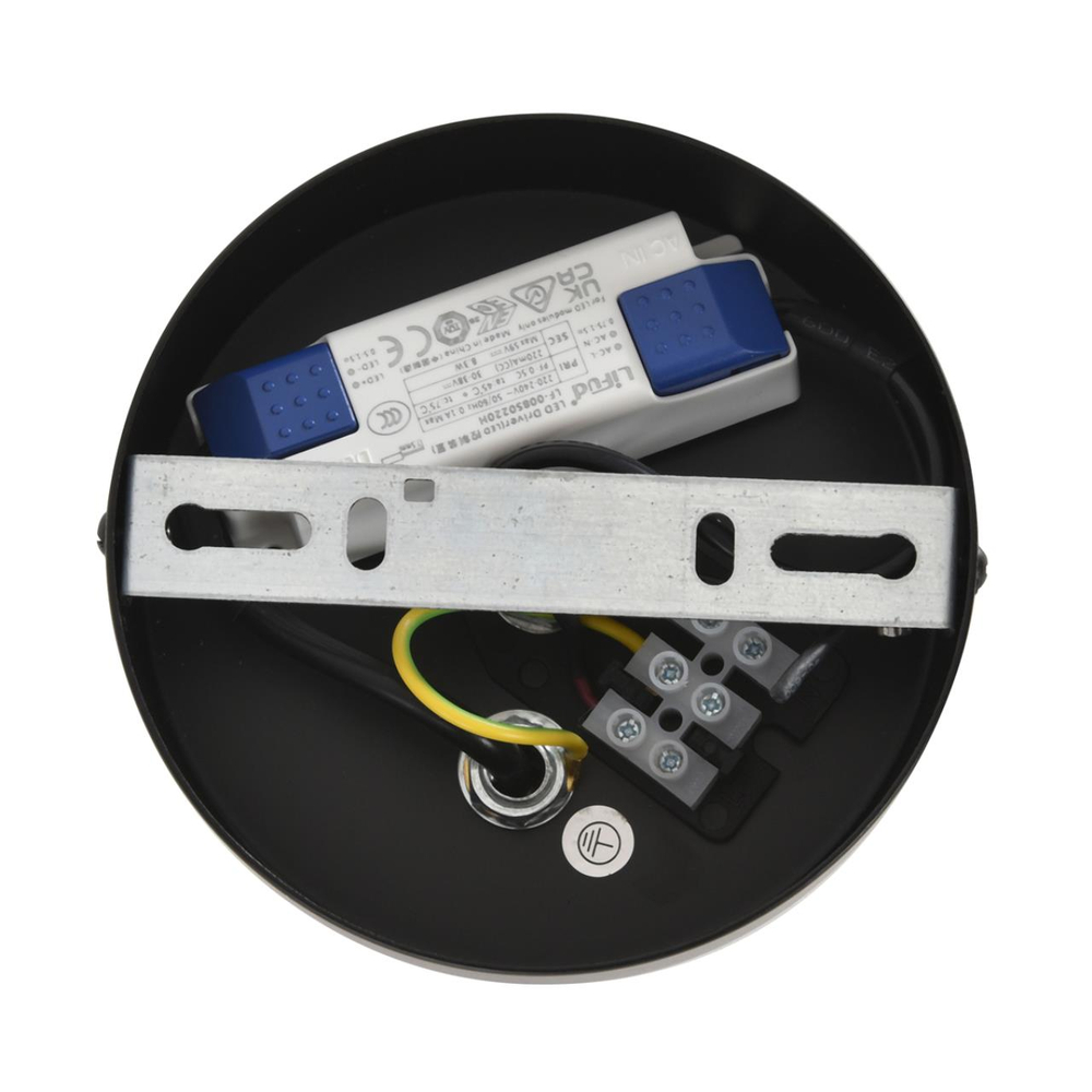 8379/9L LEDIO LN26 299 черный, металл/акрил Подвес LED 9W 3000K 220V CAMOMILE