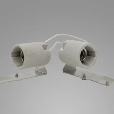 Патрон E14 керамический + крепеж