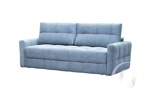 Диван прямой Аквамарин 11 (БД) SOIL 15 (серый)