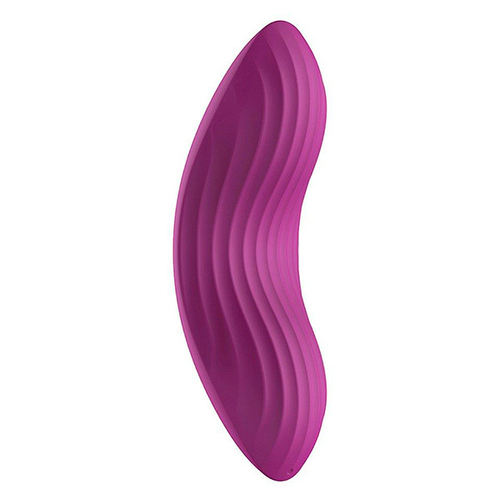 Фиолетовый клиторальный стимулятор в трусики с управлением через приложение Svakom Edeny App-controlled Clitoral Panty Vibrator STN01A
