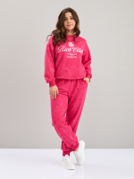 Костюм с брюками КБфл-90М/варенка-фуксия-п