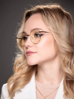 Очки для компьютера имиджевые защитные прозрачные нулевки