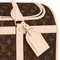 Сумка-переноска Louis Vuitton Dog Carrier 40 коричневый