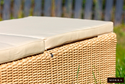 MOKKA BELLA Шезлонг, цвет соломенный