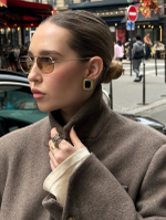 Серьги BLACK gold