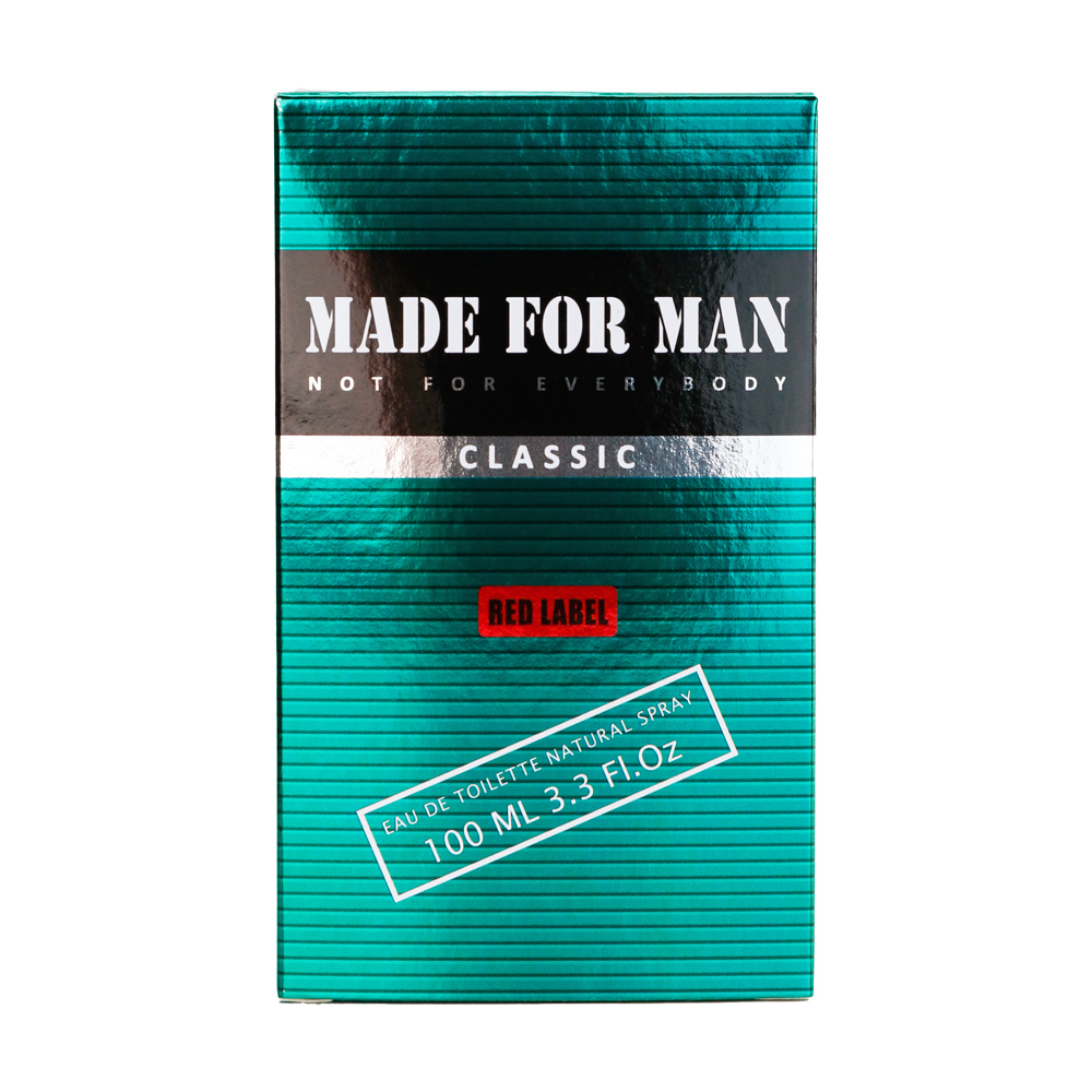 Вода туалетная Made For Man Classic (Мейд Фо Мен Классик) - 100ml for men