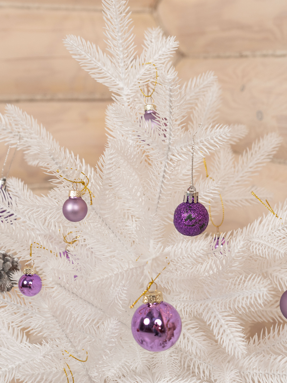 Ель искусственная Царь елка Адель белая 60 см