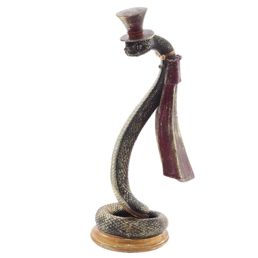 GAEM Фигурка декоративная "Змея", L13 W16 H35 см
