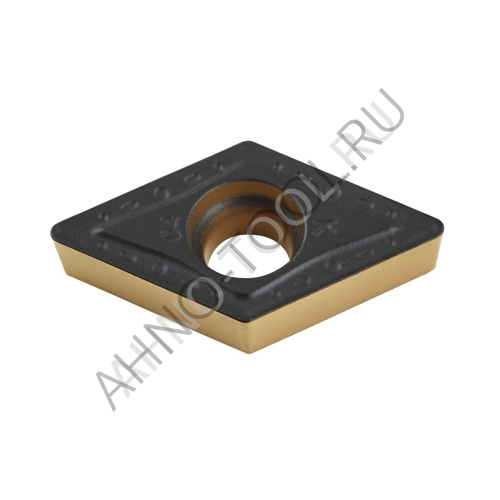Пластина твердосплавная ISO DCMT070204-PMA ACP20E AHNO по стали, получистовая