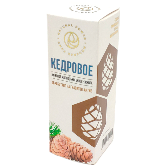 Масло кедровое эфирное Сила природы, 50мл