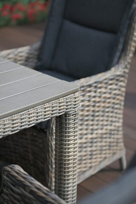 Обеденный стол Besta Fiesta ВЕНЕЦИЯ 230, коричневый