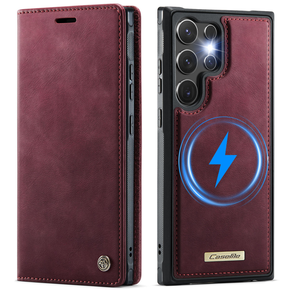 Чехол-кошелек CaseMe 2 in 1 MagSafe Samsung Galaxy S23 Ultra