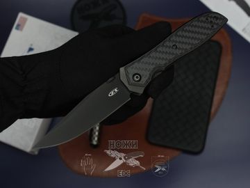 Складной нож Zero Tolerance 0640BLK c клинком из стали CPM-20CV, рукоять титан / карбон