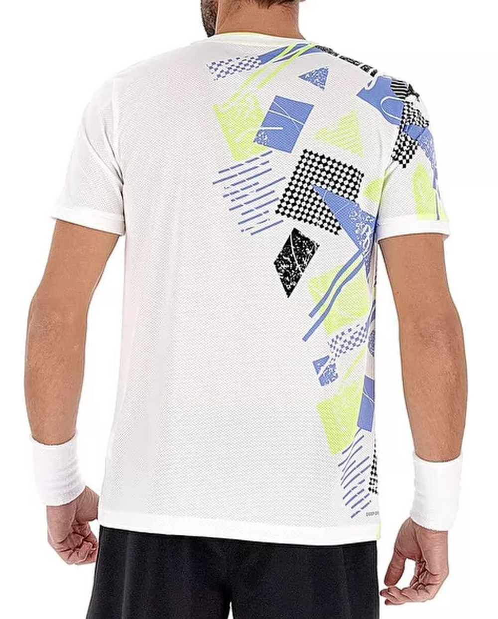 Мужская теннисная футболка Lotto Tech и D5 Tee - bright white