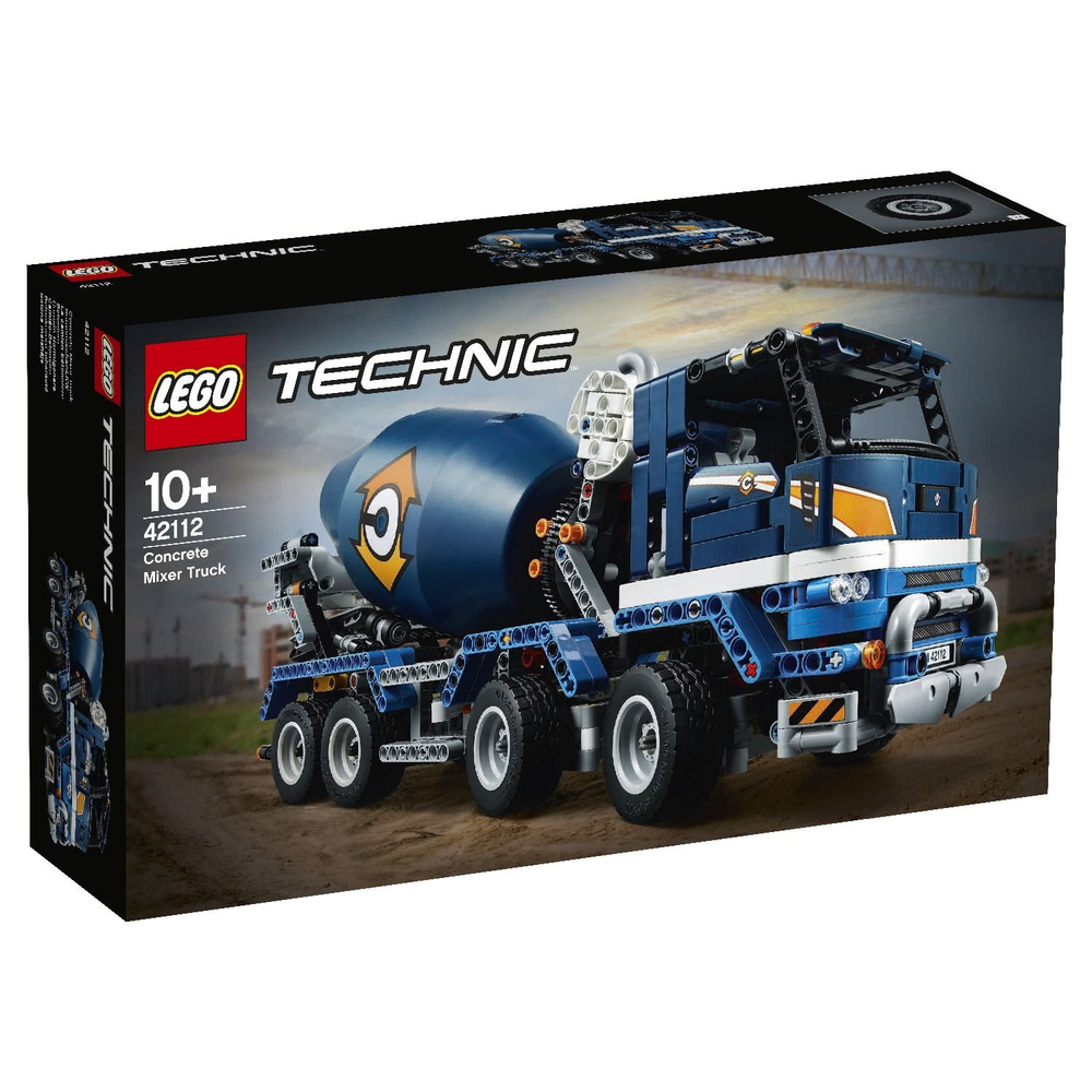 LEGO Technic: Бетономешалка 42112 — Concrete Mixer Truck — Лего Техник