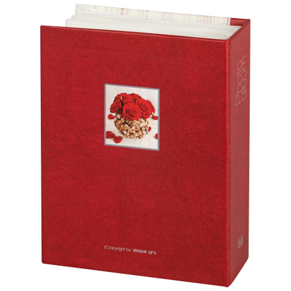 Фотоальбом Image Art IA-100PP серия 386 Цветы термосварка 50 листов 100 фотографий размер 10х15 | Image Art