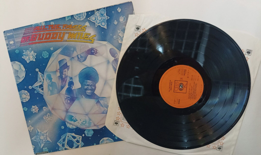 Винтажная виниловая пластинка LP Buddy Miles All The Faces Of Buddy Miles (Holland 1974)