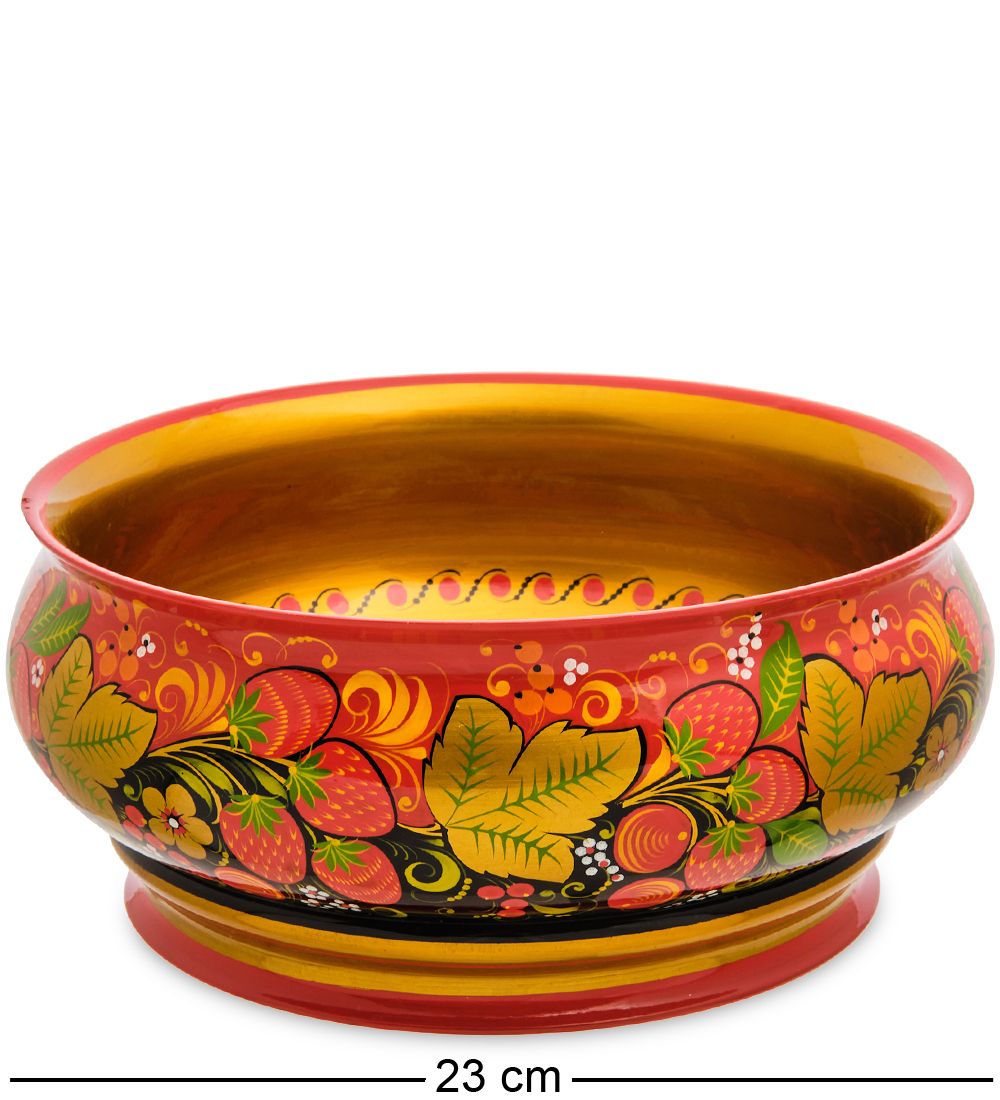 Народные промыслы ХЛ-127 Чашка 100х230 (Хохлома)