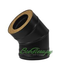 Сендвич-колено Везувий BLACK 45 2 секции д.120х200