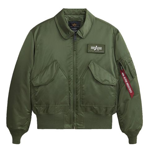 Куртка Alpha Industries CWU 45/P W Sage Green (Зеленая)