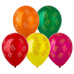 Шар латексный 30см Мишка мармеладный (Ассорти)